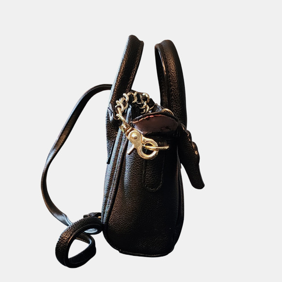 Betsey Johnson Trolls by dream works black Mini Purse with Cupcake tag - Picture 6 of 9